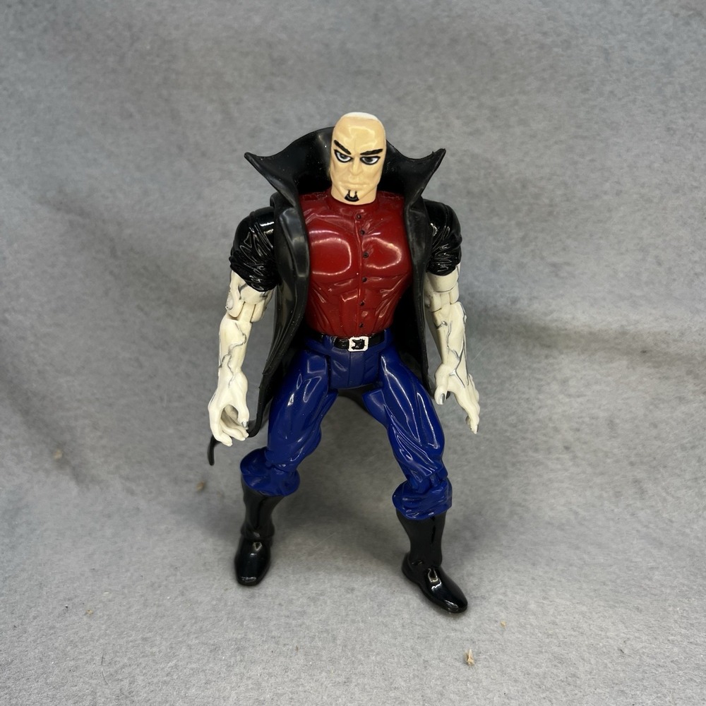 1995‎ ToyBiz Marvel Spider-Man New Animated Series Morbius 5" Figure Incomplete